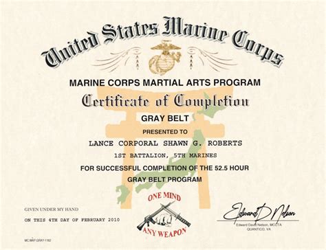 usmc smart cards|marine corps martial arts certification.